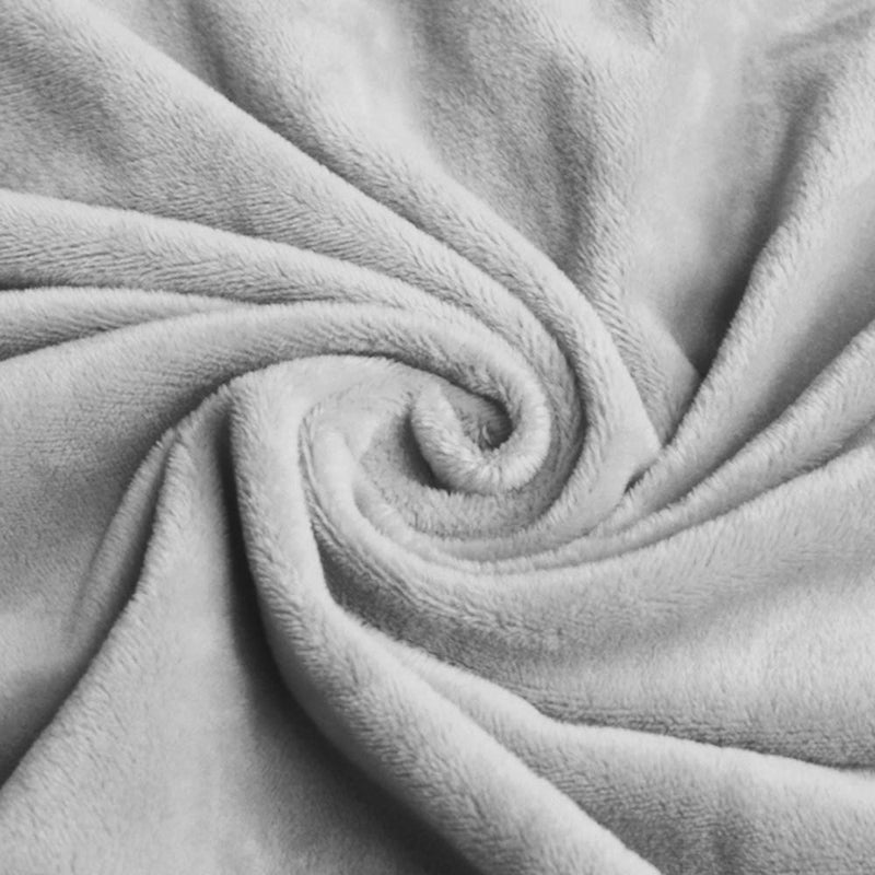 TL Care Heavenly Soft Chenille Fitted Crib Sheet 28" x 52", Warm and Cozy Neutral Chenille Sheet, Gray, for Boys and Girls, Fits Crib and Toddler Bed mattresses - Image 2